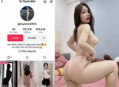 Cô gái TikTok Tạ Thanh Nhi bị chịch cực ngon